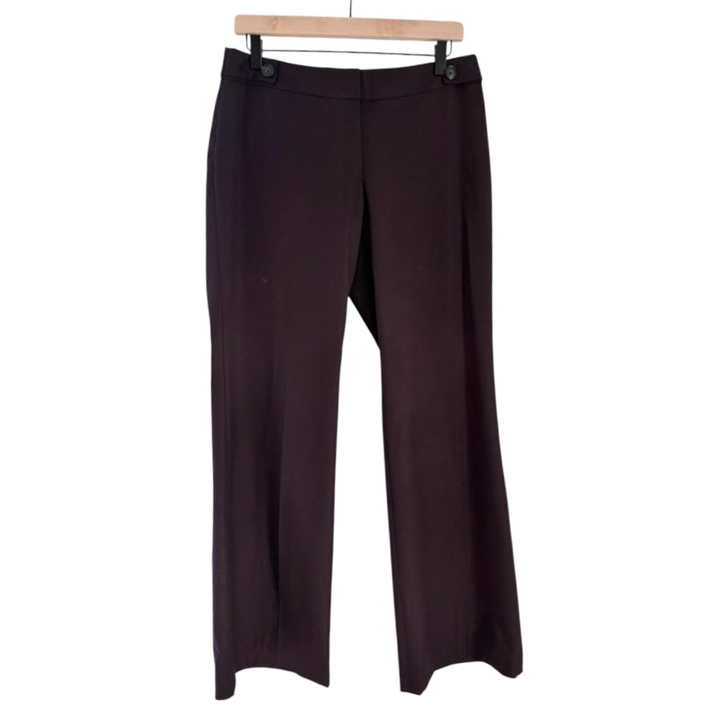 NWT Ann Taylor Loft Women’s Julie Trouser Pants Stretch‎ Red Purple Size 4